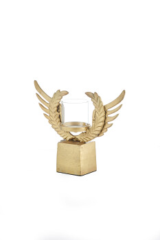 Cornella 25X33 Cm Gold Alim.Dek.Kartal Şamdan ( Forrest-200 ) - 1