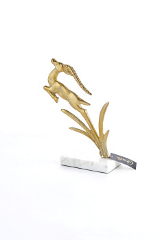 Cornella 30X22 Cm Gold Mermer Kaideli Alim.Dek.Karaca ( Forrest-160 ) - 1