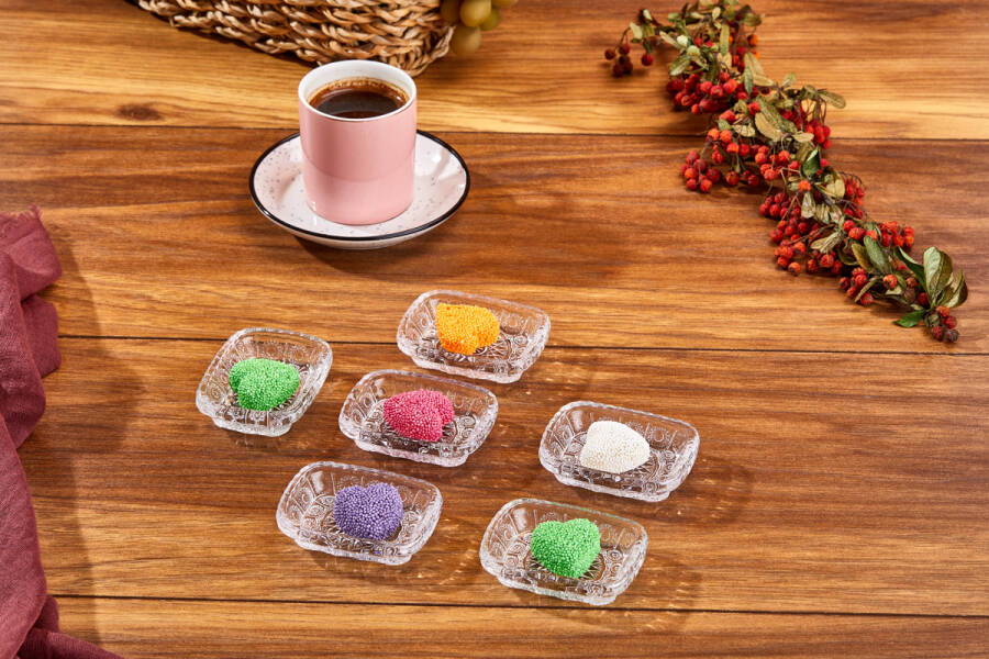 Cornella Mini Çerezlik & Lokumluk Dikdörtgen 6 Lı - 4