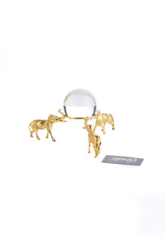 Cornella Fıllı Gold Krıstal Kure ( Eftelya-125 ) - 1