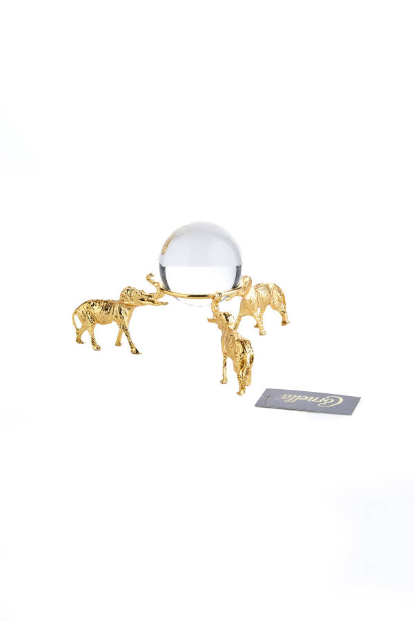 Cornella Fıllı Gold Krıstal Kure ( Eftelya-125 ) - 1