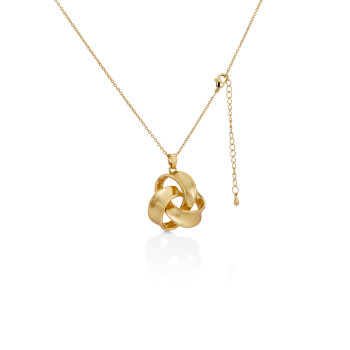Mesmera 14K Altın kaplama Kolye Set - 1