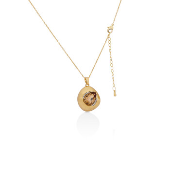 Mesmera 14K Altın kaplama Kolye Set - 1