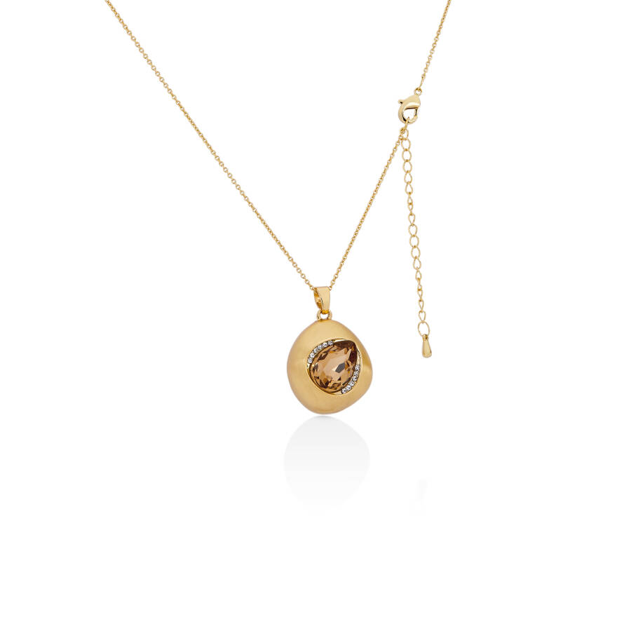 Mesmera 14K Altın kaplama Kolye Set - 1