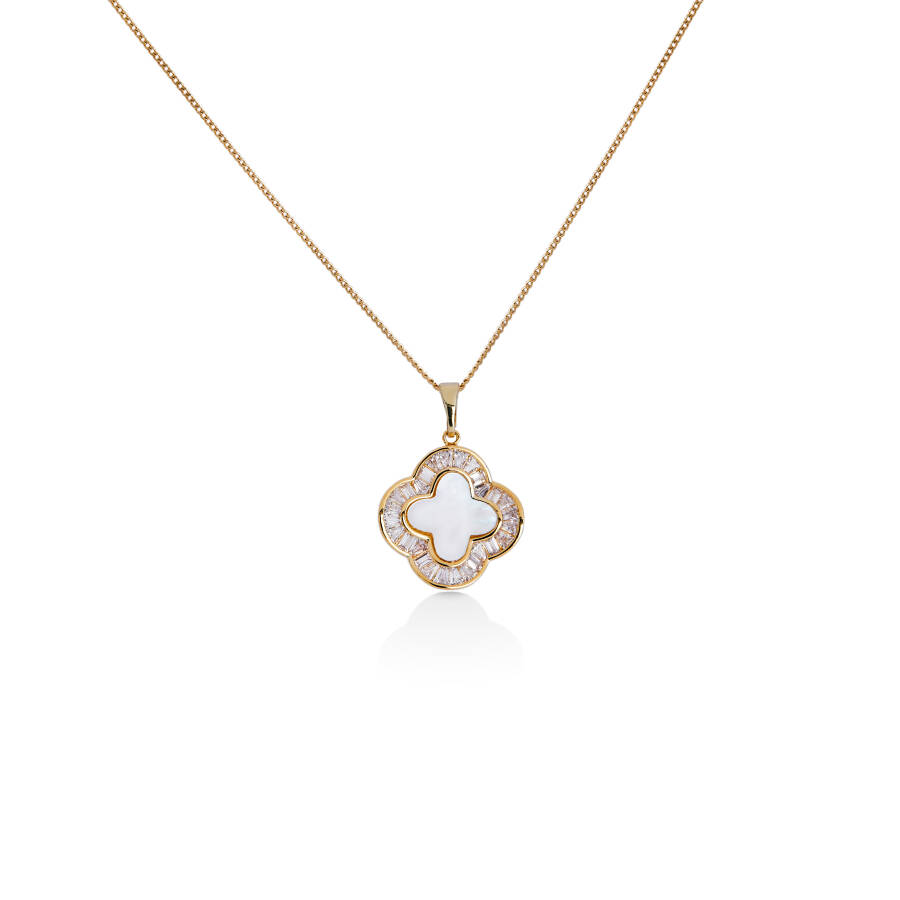 Mesmera 14K Sedefli Kolye - 1
