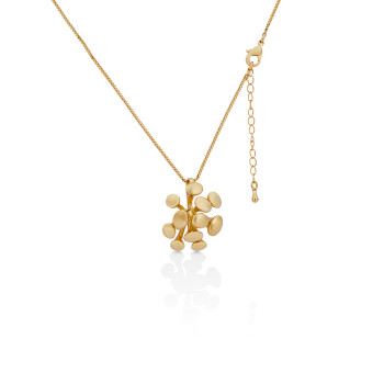 Mesmera 14K Altın kaplama Kolye Set - 1