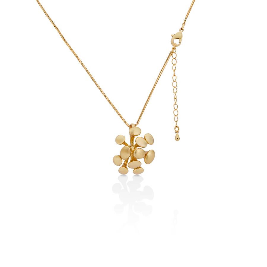 Mesmera 14K Altın kaplama Kolye Set - 1