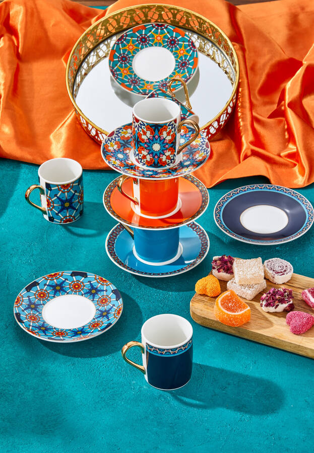 PAÇİ ELEGANZA 6 LI KAHVE FİNCANI TAKIMI - 6