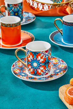 PAÇİ ELEGANZA 6 LI KAHVE FİNCANI TAKIMI - 7