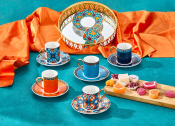 PAÇİ ELEGANZA 6 LI KAHVE FİNCANI TAKIMI - 8