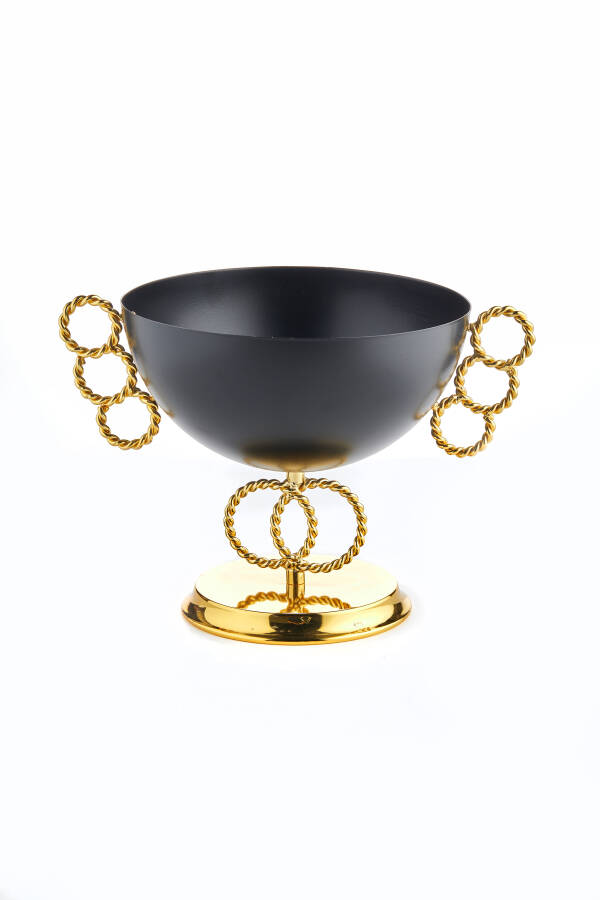 Cornella Zincir Gold-Sıyah Saksı ( Bella-210 ) - 1